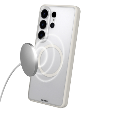 Galaxy S26 Ultra Kılıf M-safe Şarj Özellikli Youngkit Clear Serisi Kapak - 9