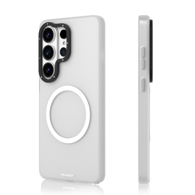 Galaxy S26 Ultra Kılıf M-safe Şarj Özellikli Youngkit Hidden Sand Serisi Kapak - 4