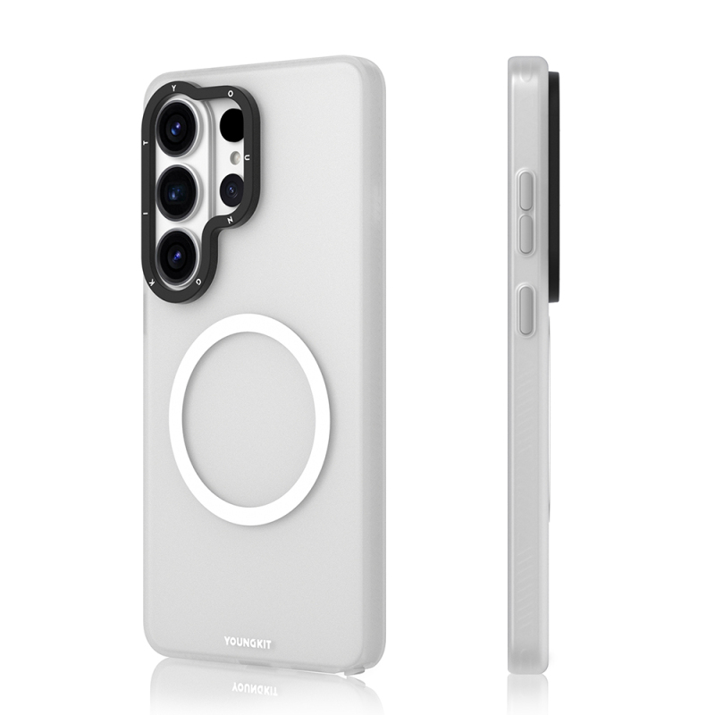 Galaxy S26 Ultra Kılıf M-safe Şarj Özellikli Youngkit Hidden Sand Serisi Kapak - 4