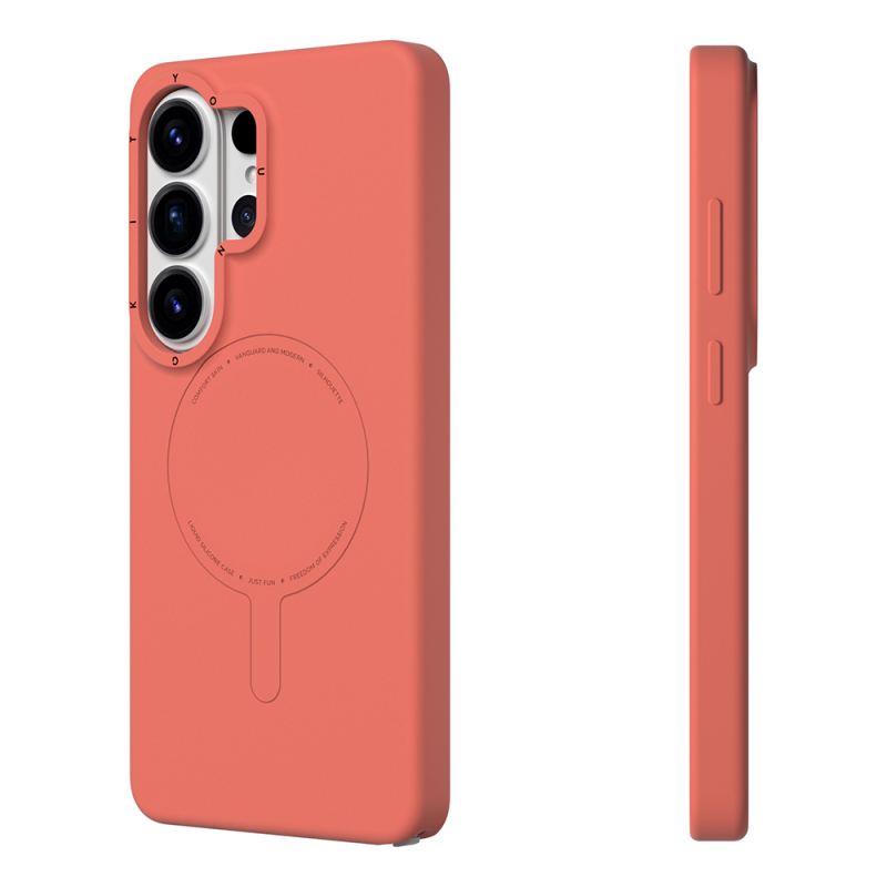 Galaxy S26 Ultra Kılıf M-Safe Şarj Özellikli Youngkit Morandi Serisi Kapak - 20