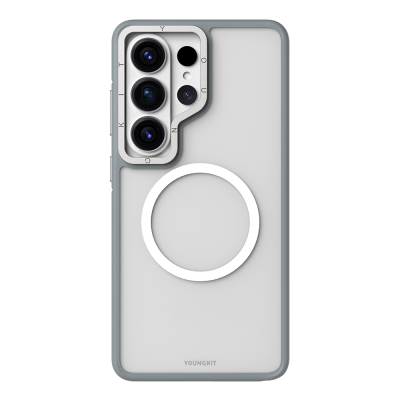 Galaxy S26 Ultra Kılıf M-safe Şarj Özellikli Youngkit Rock Sand Serisi Kapak - 2