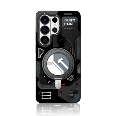 Galaxy S26 Ultra Kılıf M-safe Şarj Özellikli Youngkit Starship Serisi Kapak - 5