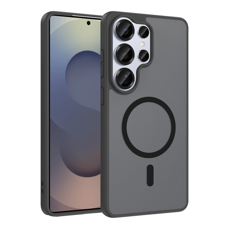 Galaxy S26 Ultra Kılıf M-safe Şarj Özellikli Zore Babet Kapak - 3