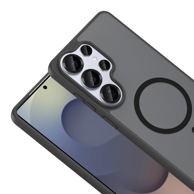 Galaxy S26 Ultra Kılıf M-safe Şarj Özellikli Zore Babet Kapak - 10