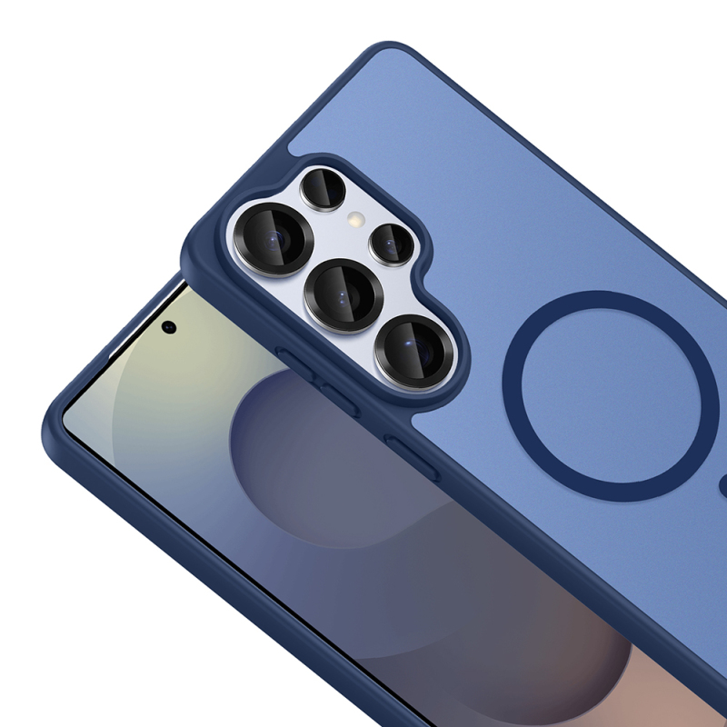 Galaxy S26 Ultra Kılıf M-safe Şarj Özellikli Zore Babet Kapak - 12