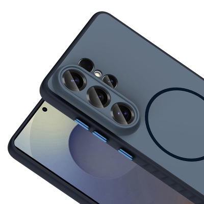 Galaxy S26 Ultra Kılıf M-safe Şarj Özellikli Zore Tea Kapak - 11