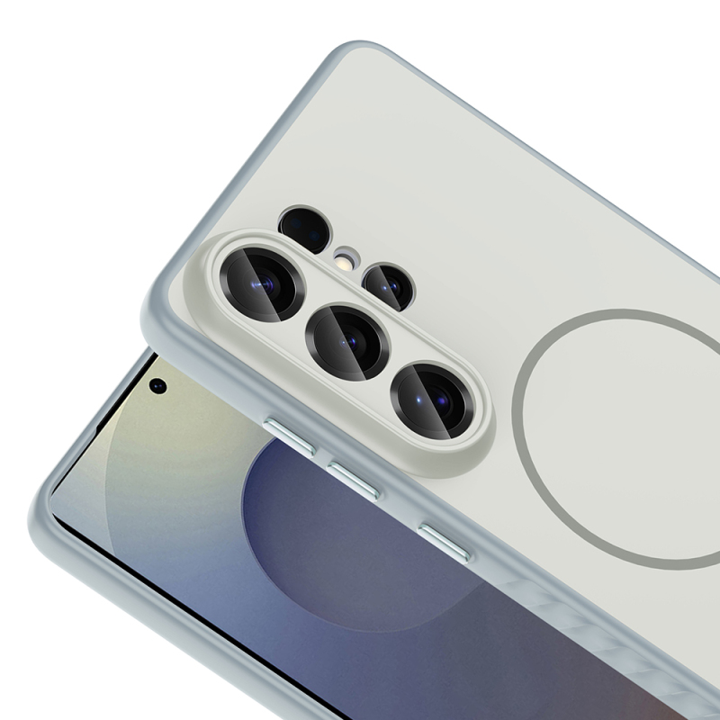 Galaxy S26 Ultra Kılıf M-safe Şarj Özellikli Zore Tea Kapak - 12