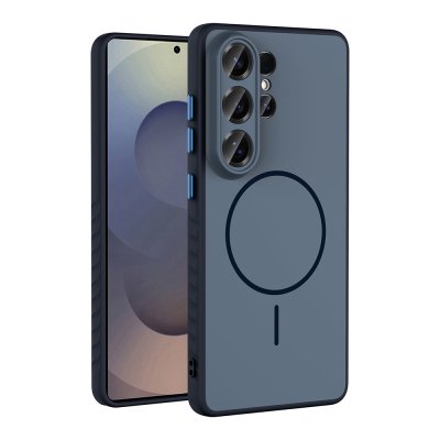 Galaxy S26 Ultra Kılıf M-safe Şarj Özellikli Zore Tea Kapak - 5