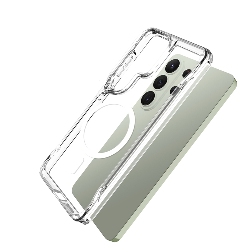 Galaxy S26 Ultra Kılıf Zore M-safe Şarj Özellikli T-Max M-safe Kapak - 5