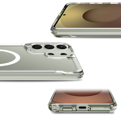 Galaxy S26 Ultra Kılıf Zore M-safe Şarj Özellikli T-Max M-safe Kapak - 6