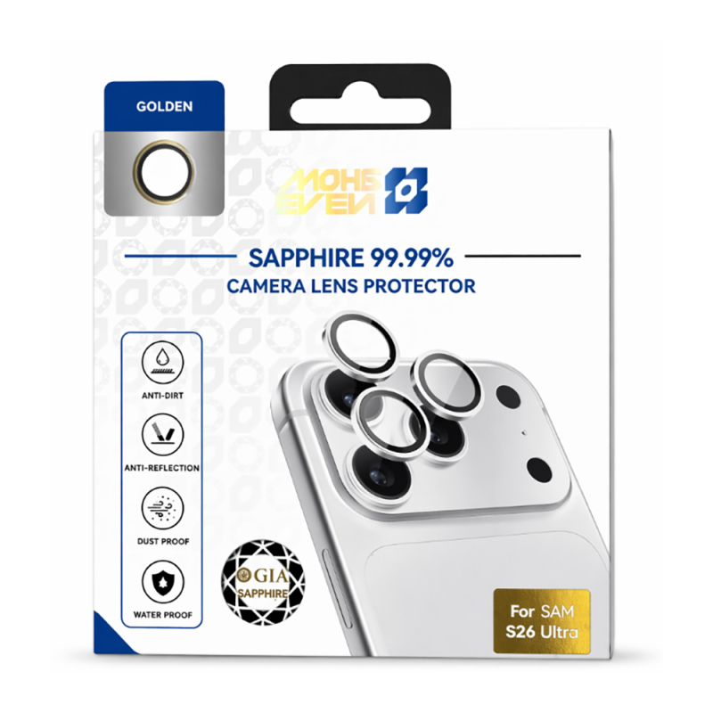 Galaxy S26 Ultra Mohseven Sapphire One by One Aluminum Sapphire Camera Lens Protector - 10