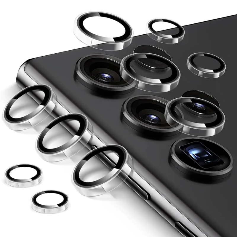 Galaxy S26 Ultra Wiwu LG-011 Lens Guard Oleophobic Anti-Reflective Camera Lens Protector + Easy Application Tool - 4