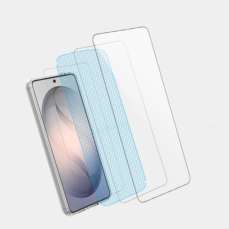 Galaxy S26 Ultra Youngkit 2.5D Anti-Reflective Fingerprint-Resistant Tempered Glass Screen Protector - 3