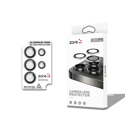 Galaxy S26 Ultra Zore CL-12 Premium Safir Parmak İzi Bırakmayan Anti-Reflective Kamera Lens Koruyucu - 2