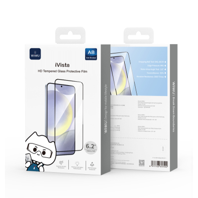 Galaxy S26 Wiwu GT-022 iVista Darbeye Karşı Dayanıklı HD Temperli Cam Ekran Koruyucu - 5