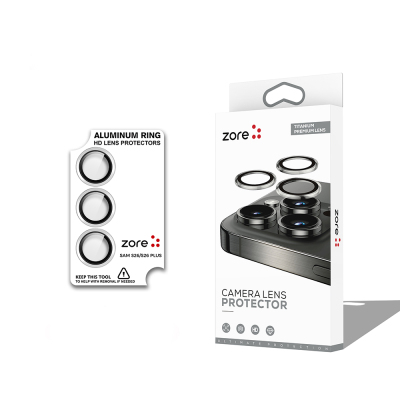 Galaxy S26 Zore CL-12 Premium Safir Parmak İzi Bırakmayan Anti-Reflective Kamera Lens Koruyucu - 6