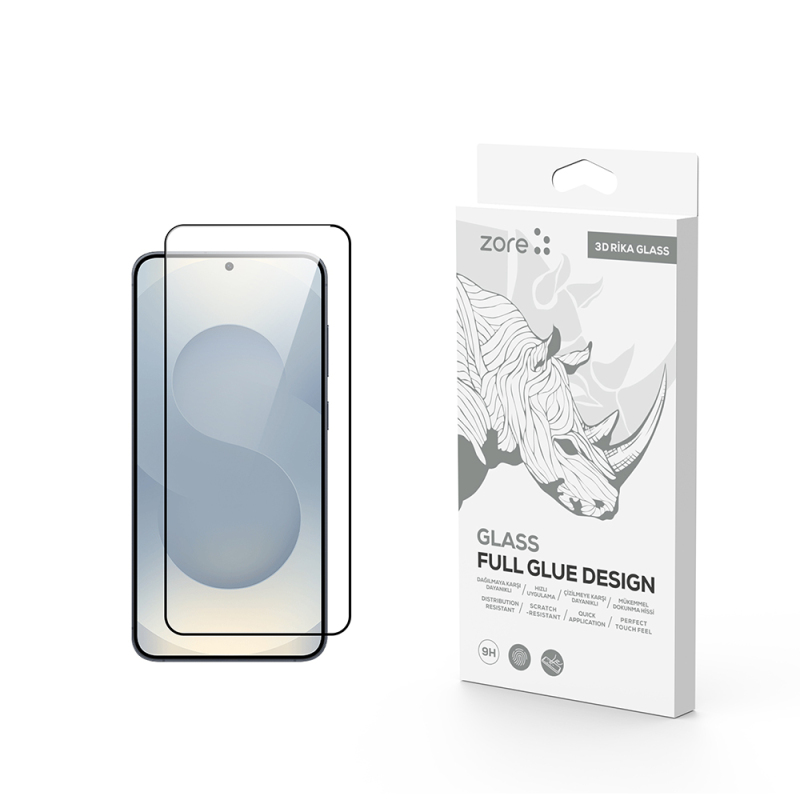 Galaxy S26 Zore Rika Premium Tempered Glass Screen Protector - 1
