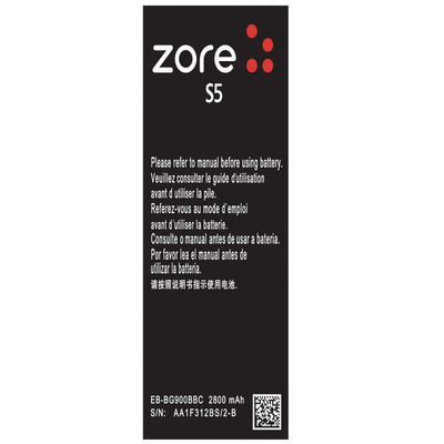 Galaxy S5 Zore 2800 Mah A Quality Compatible Battery - 1
