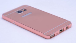 Galaxy S6 Edge Kılıf Zore Aynalı Bumper - 3