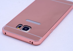 Galaxy S6 Edge Kılıf Zore Aynalı Bumper - 4