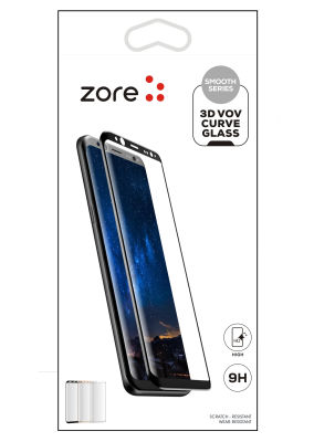 Galaxy S7 Edge Zore 3D Vov Curve Glass Ekran Koruyucu - 1