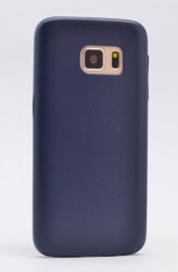 Galaxy S7 Edge Kılıf Zore 1-1 Deri Soft Kapak - 9