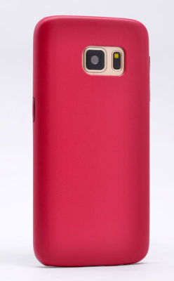 Galaxy S7 Kılıf Zore 1-1 Deri Soft Kapak - 8