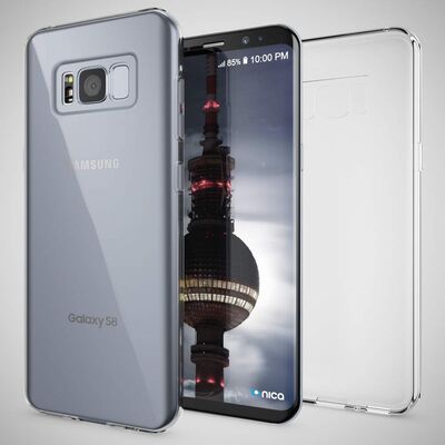 Galaxy S8 Case Zore Camera Protected Super Silicone Cover - 5