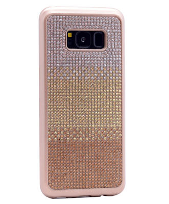 Galaxy S8 Kılıf Zore Mat Lazer Taşlı Silikon - 5
