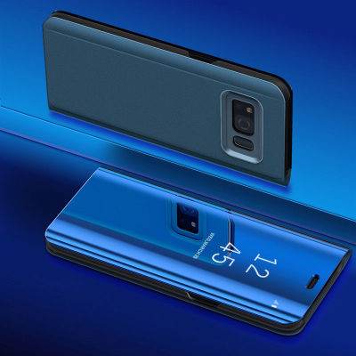 Galaxy S8 Kılıf Zore Clear View Flip Cover - 1
