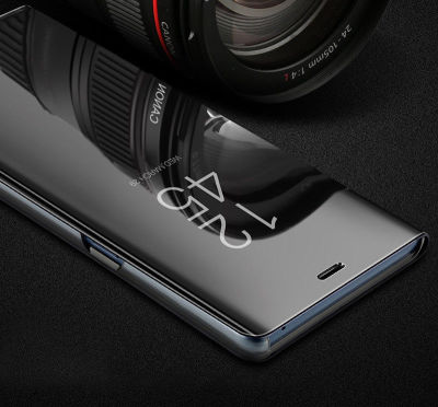 Galaxy S8 Kılıf Zore Clear View Flip Cover - 4