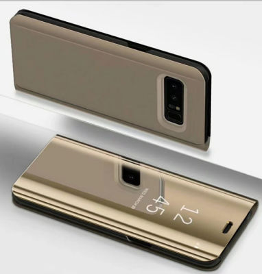 Galaxy S8 Kılıf Zore Clear View Flip Cover - 10