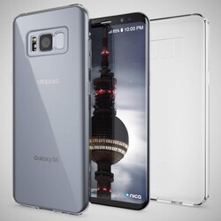 Galaxy S8 Kılıf Zore Kamera Korumalı Süper Silikon Kapak - 5