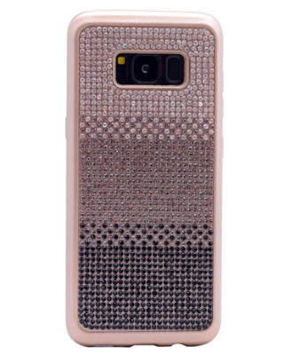 Galaxy S8 Plus Kılıf Zore Mat Lazer Taşlı Silikon - 2
