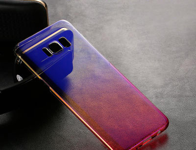 Galaxy S8 Plus Kılıf Zore Renkli Transparan Kapak - 1
