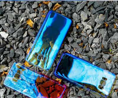 Galaxy S8 Plus Kılıf Zore Renkli Transparan Kapak - 3