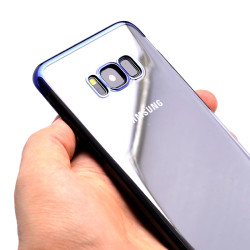 Galaxy S8 Plus Kılıf Zore Tareks Şeffaf Kapak - 3