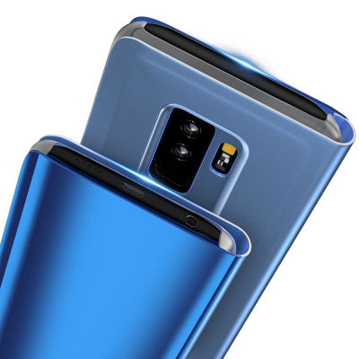 Galaxy S9 Kılıf Zore Clear View Flip Cover - 5