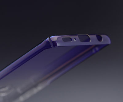 Galaxy S9 Kılıf Zore Renkli Transparan Kapak - 4