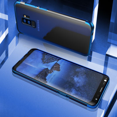Galaxy S9 Plus Kılıf Zore Dört Köşeli Lazer Silikon Kapak - 4