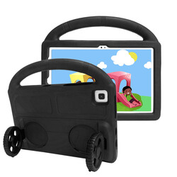 Galaxy T720 Tab S5E Zore Wheel Car Tekerlek Standlı Tablet Eva Silikon Kılıf - 1