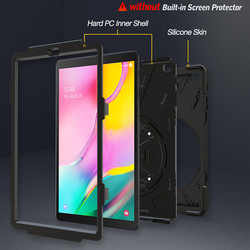 Galaxy Tab A 10.1 (2019) T510 Kılıf Zore Defender Tablet Silikon - 6