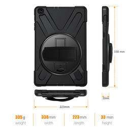 Galaxy Tab A 10.1 (2019) T510 Kılıf Zore Defender Tablet Silikon - 2