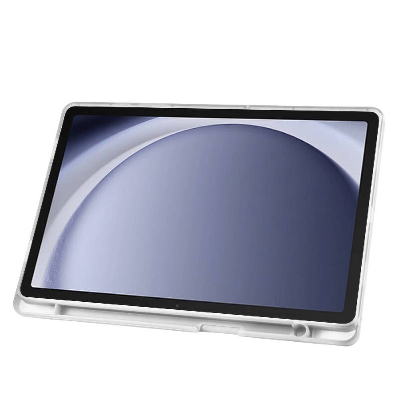 Galaxy Tab A11 Case – Zore Tri-Fold Stand Case with Pen Slot - 45