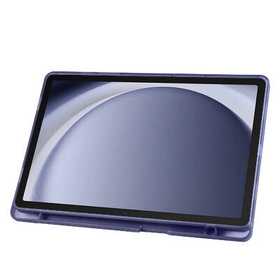 Galaxy Tab A11 Case – Zore Tri-Fold Stand Case with Pen Slot - 12