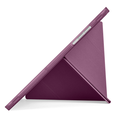 Galaxy Tab A11 Case – Zore Tri-Fold Stand Case with Pen Slot - 6