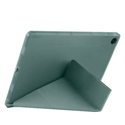 Galaxy Tab A11 Kılıf Zore Tri Folding Kalem Bölmeli Standlı Kılıf - 10