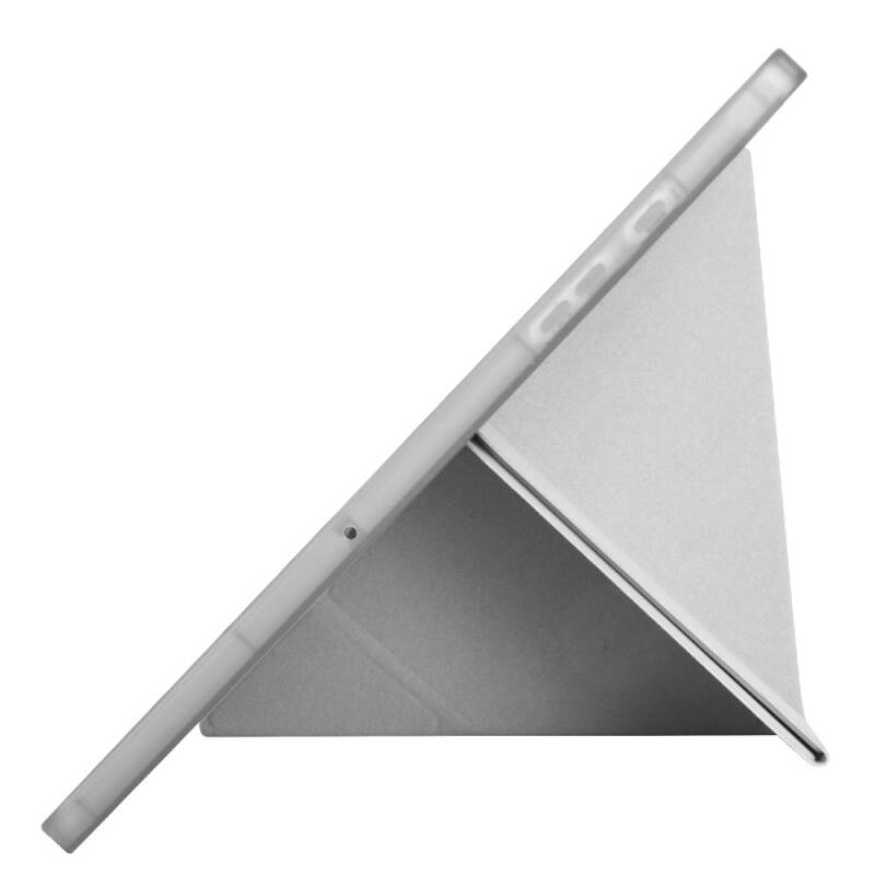 Galaxy Tab A11 Kılıf Zore Tri Folding Kalem Bölmeli Standlı Kılıf - 47