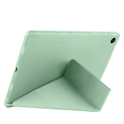 Galaxy Tab A11 Kılıf Zore Tri Folding Kalem Bölmeli Standlı Kılıf - 66