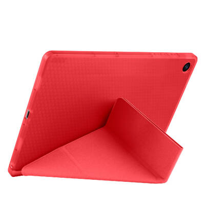 Galaxy Tab A11 Kılıf Zore Tri Folding Kalem Bölmeli Standlı Kılıf - 50